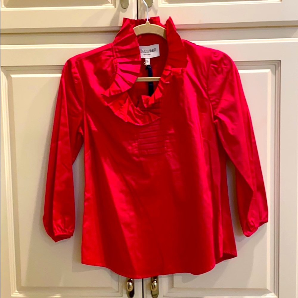 NWT Elizabeth McKay Burke top
